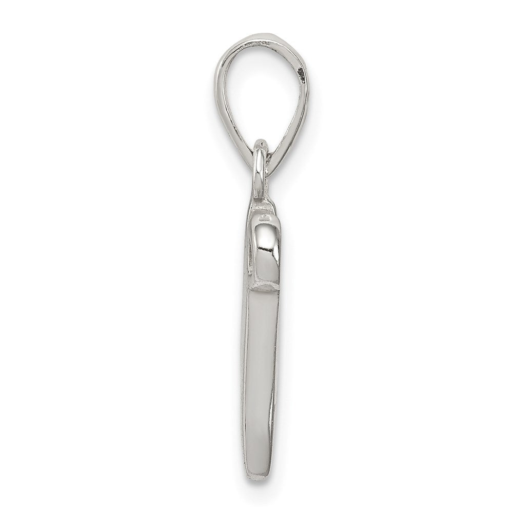 Sterlingsilber Buchstabe N Initiale Anhänger