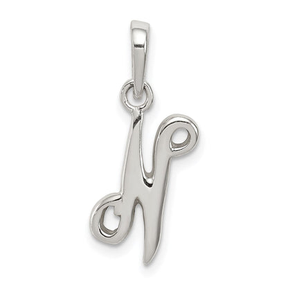 Sterlingsilber Buchstabe N Initiale Anhänger