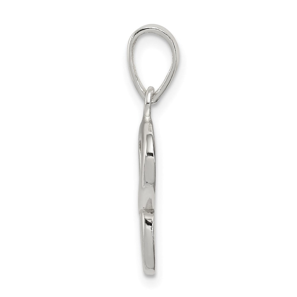 Sterlingsilber Buchstabe P Initiale Anhänger
