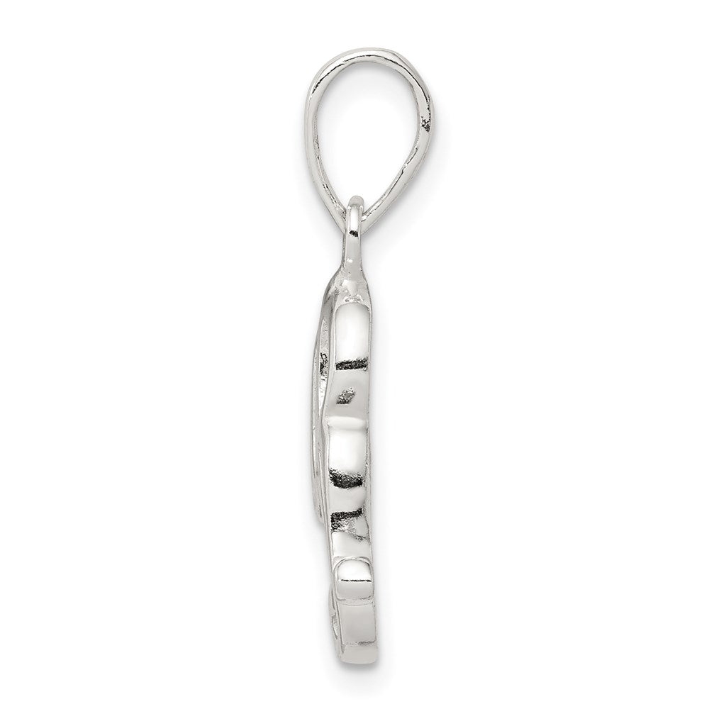Sterlingsilber Buchstabe R Initiale Anhänger