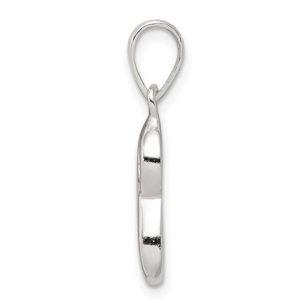 Sterlingsilber Buchstabe S Initiale Anhänger