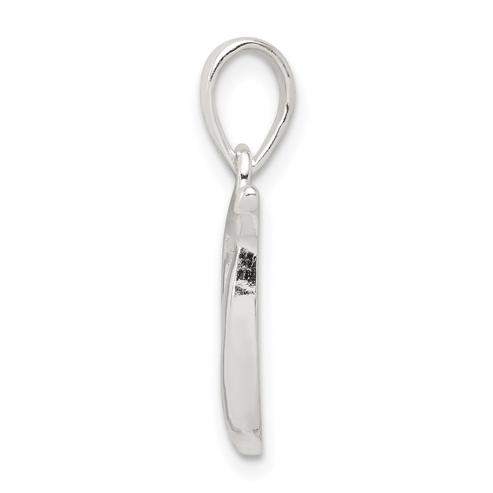 Sterlingsilber Buchstabe T Initiale Anhänger
