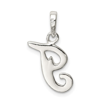 Sterlingsilber Buchstabe T Initiale Anhänger