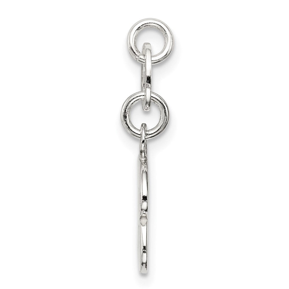 Sterlingsilber Buchstabe B Initiale Charm