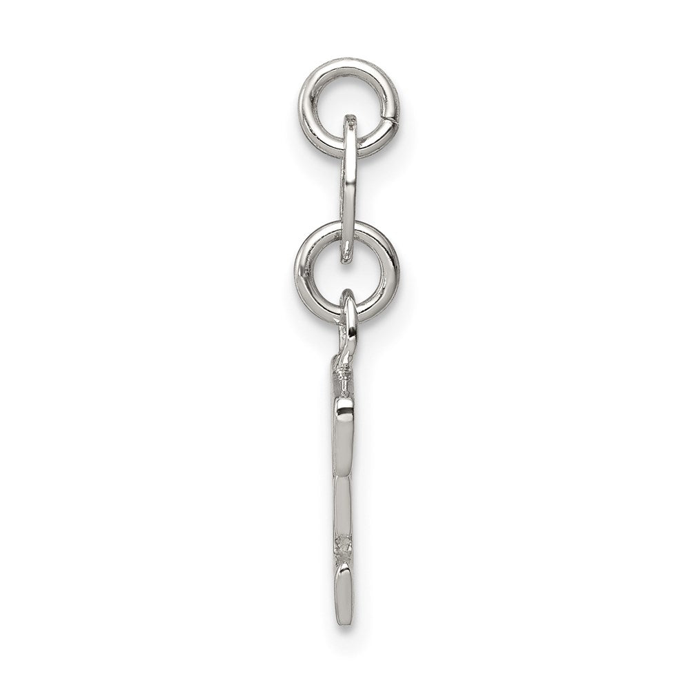 Sterlingsilber Buchstabe E Initiale Charm
