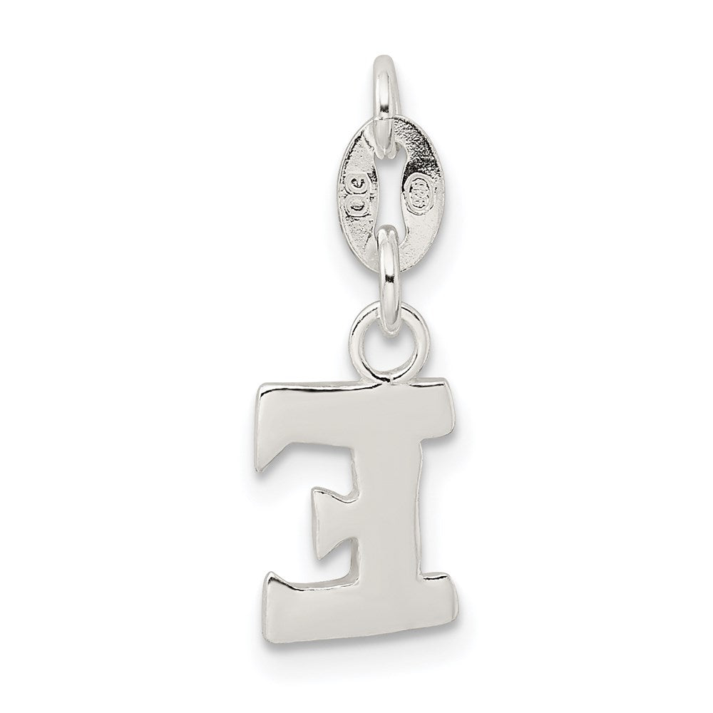 Sterlingsilber Buchstabe E Initiale Charm
