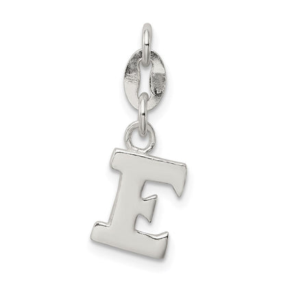 Sterlingsilber Buchstabe E Initiale Charm