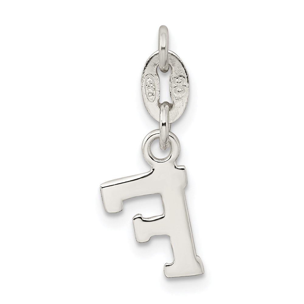 Sterlingsilber Buchstabe F Initiale Charm