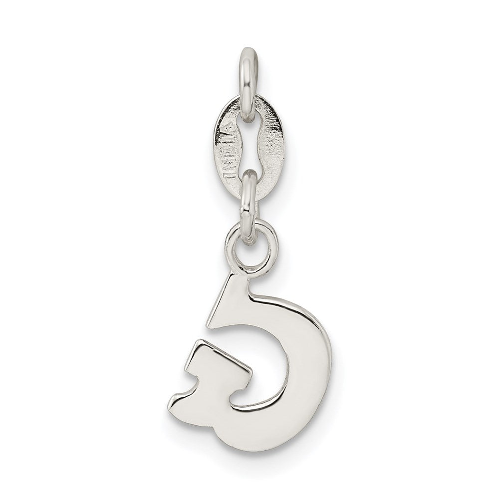 Sterlingsilber Buchstabe G Initiale Charm