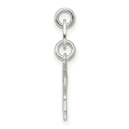 Sterlingsilber Buchstabe K Initiale Charm
