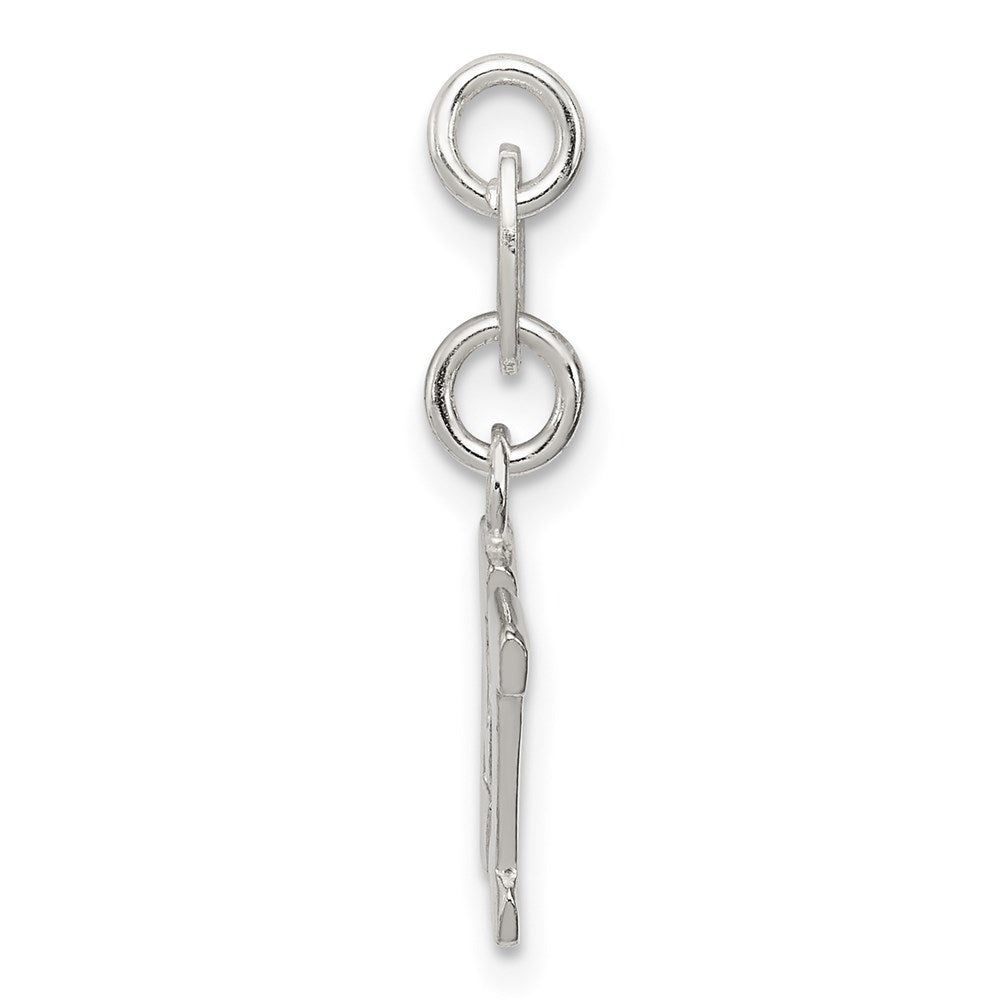 Sterlingsilber Buchstabe M Initiale Charm