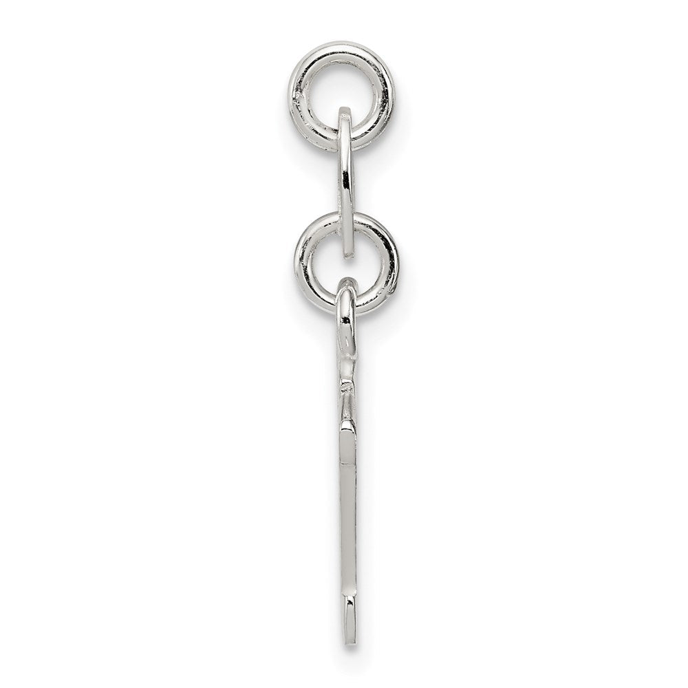 Sterlingsilber Buchstabe N Initiale Charm