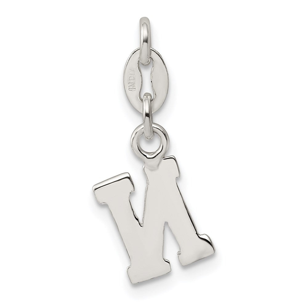 Sterlingsilber Buchstabe N Initiale Charm