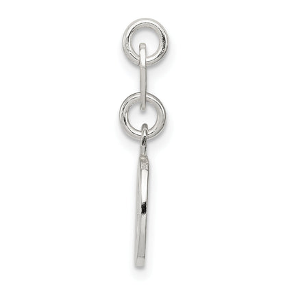 Sterlingsilber Buchstabe O Initiale Charm