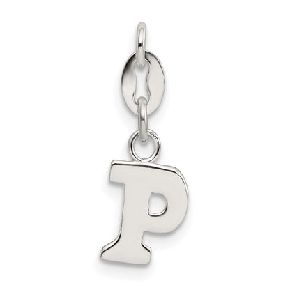 Sterlingsilber Buchstabe P Initiale Charm