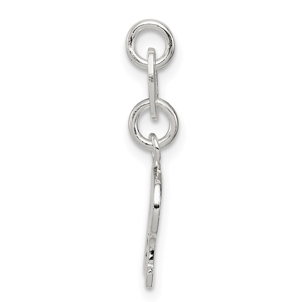 Sterlingsilber Buchstabe R Initiale Charm