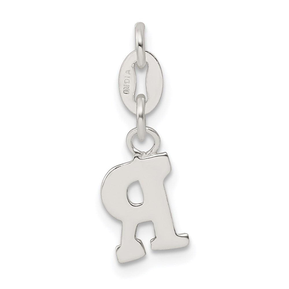 Sterlingsilber Buchstabe R Initiale Charm