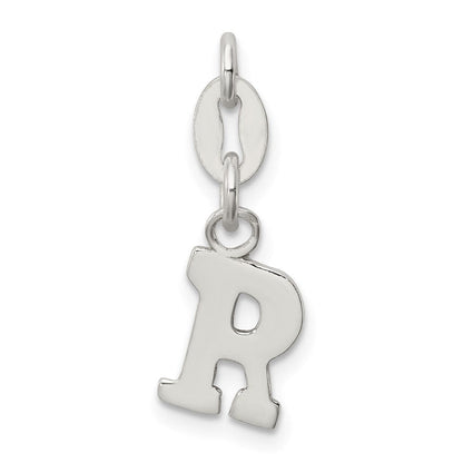 Sterlingsilber Buchstabe R Initiale Charm