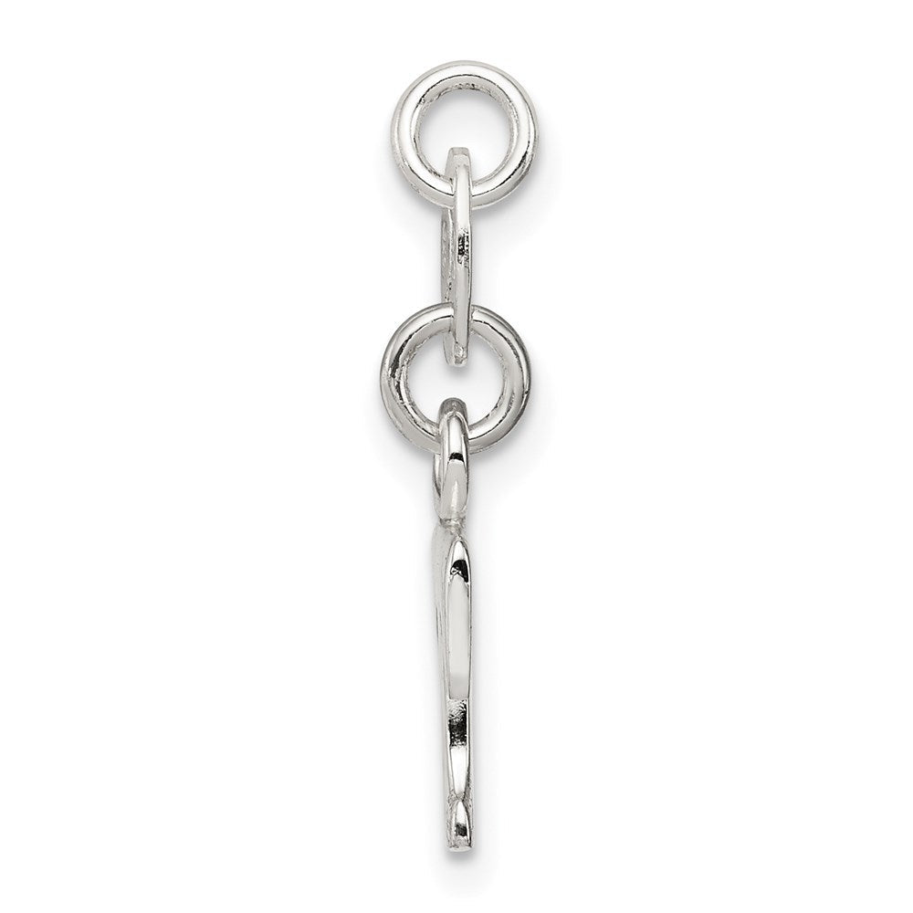 Sterlingsilber Buchstabe R Initiale Charm