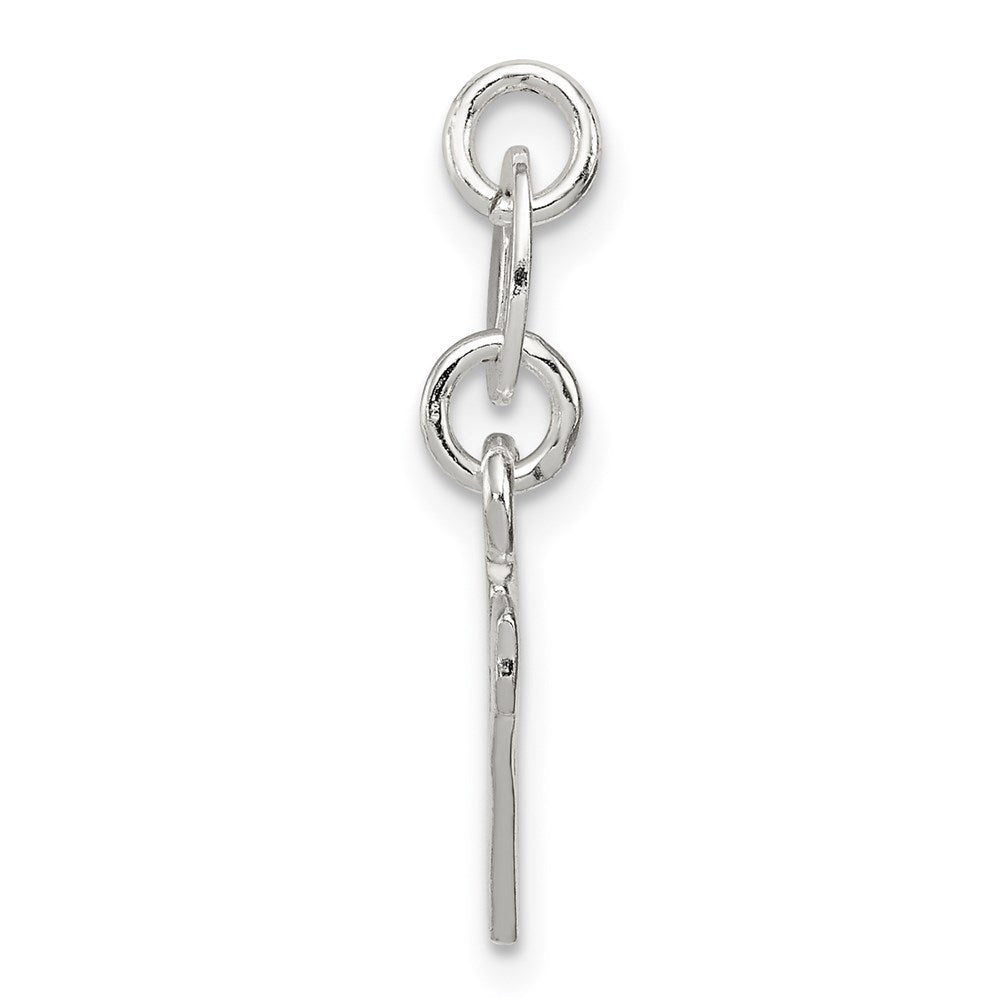 Sterlingsilber Buchstabe V Initiale Charm