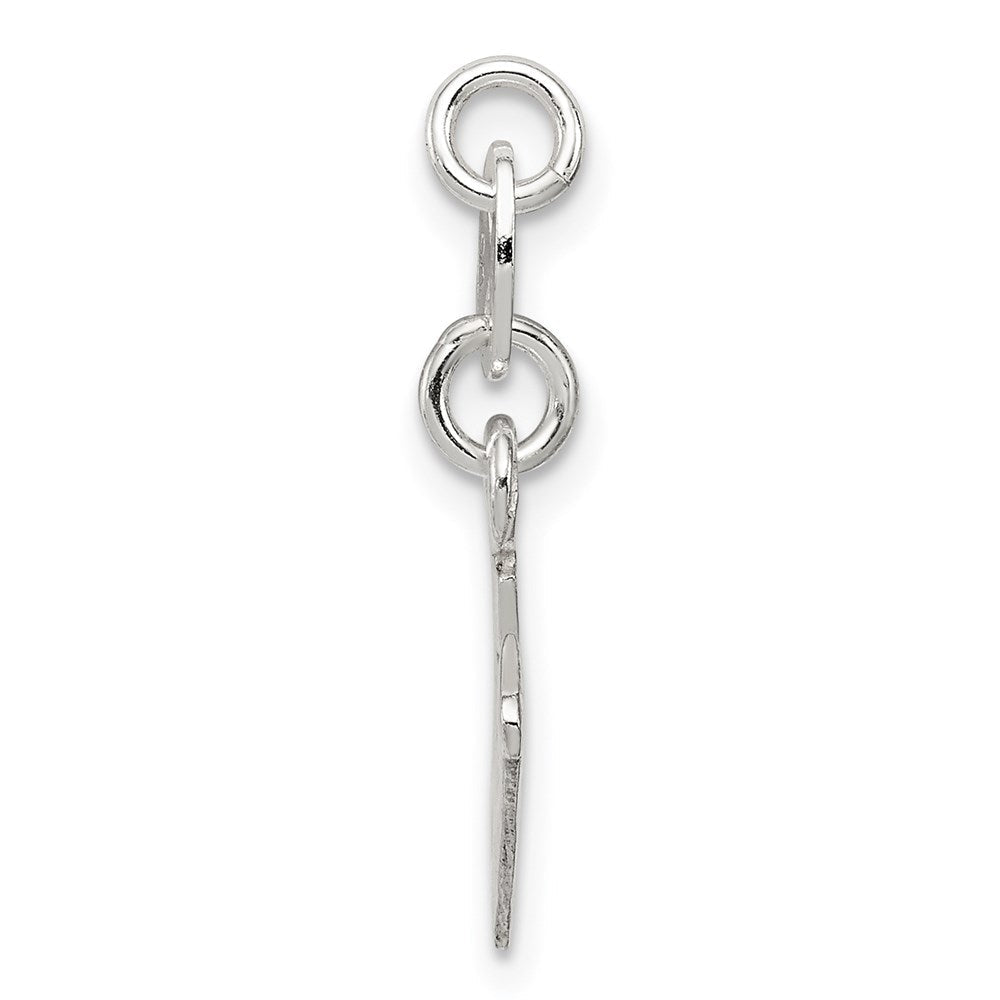 Sterlingsilber Buchstabe W Initiale Charm