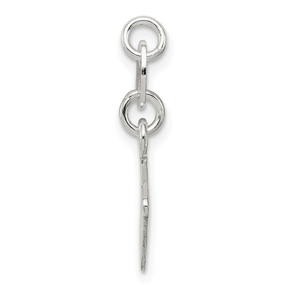 Sterlingsilber Buchstabe W Initiale Charm