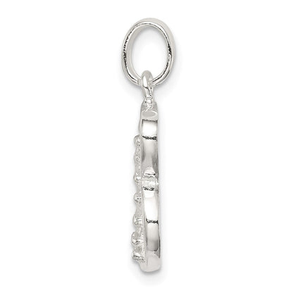 Sterlingsilber Zirkonia Buchstabe B Initiale Anhänger
