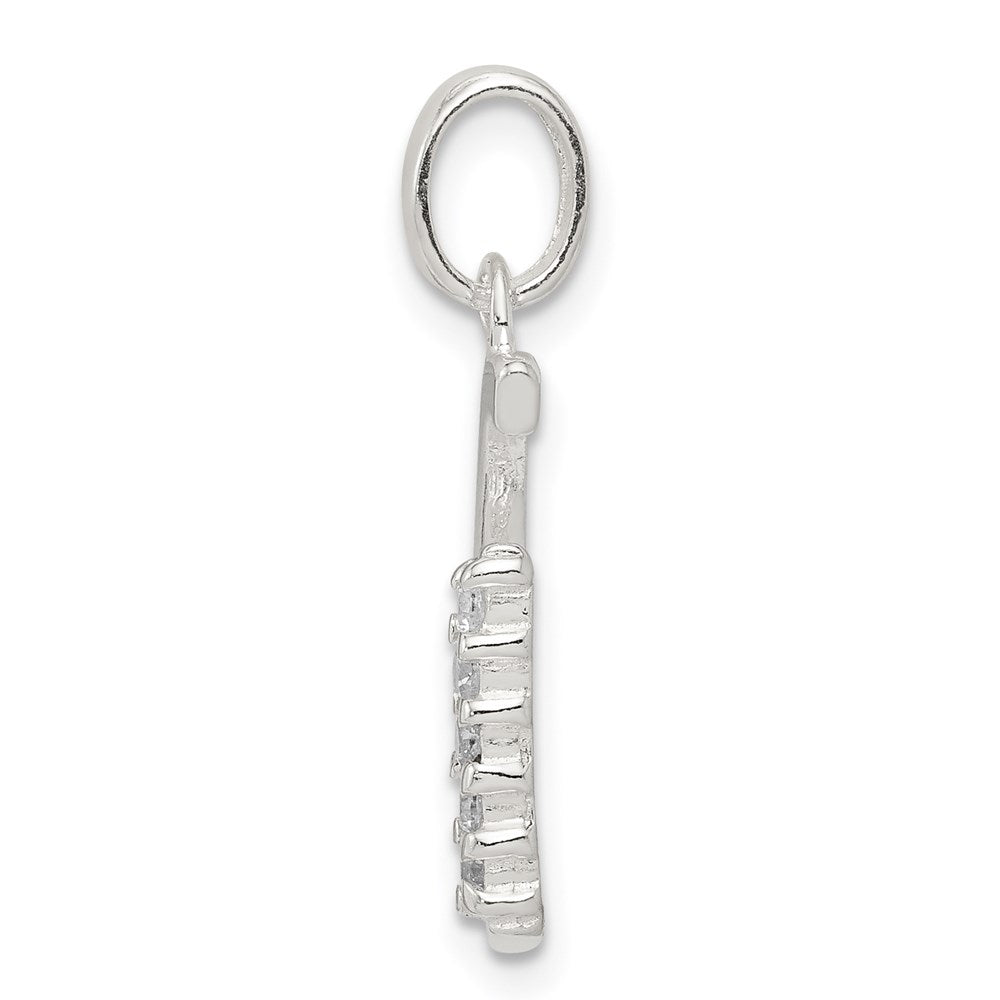 Sterlingsilber Zirkonia Buchstabe G Initiale Anhänger