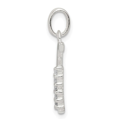 Sterlingsilber Zirkonia Buchstabe G Initiale Anhänger