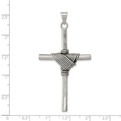 Sterlingsilber Antikisiert Kreuz Anhänger
