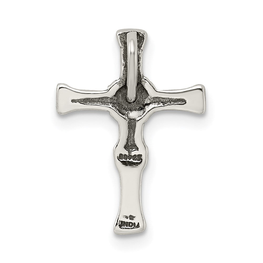 Sterlingsilber Antikisiert Kreuz Anhänger