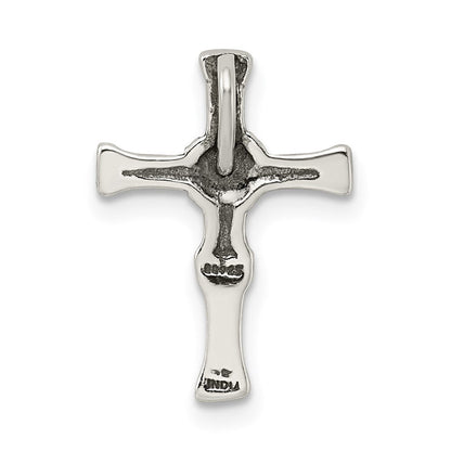 Sterlingsilber Antikisiert Kreuz Anhänger