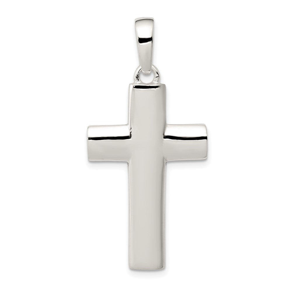 Sterlingsilber Poliert Kreuz Anhänger