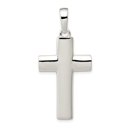 Sterlingsilber Poliert Kreuz Anhänger