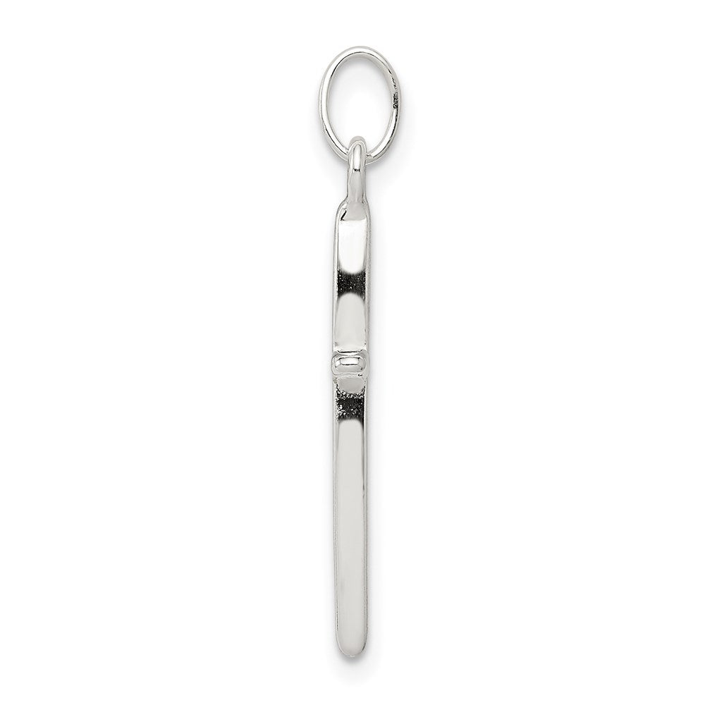 Sterlingsilber Passion Kreuz Charm