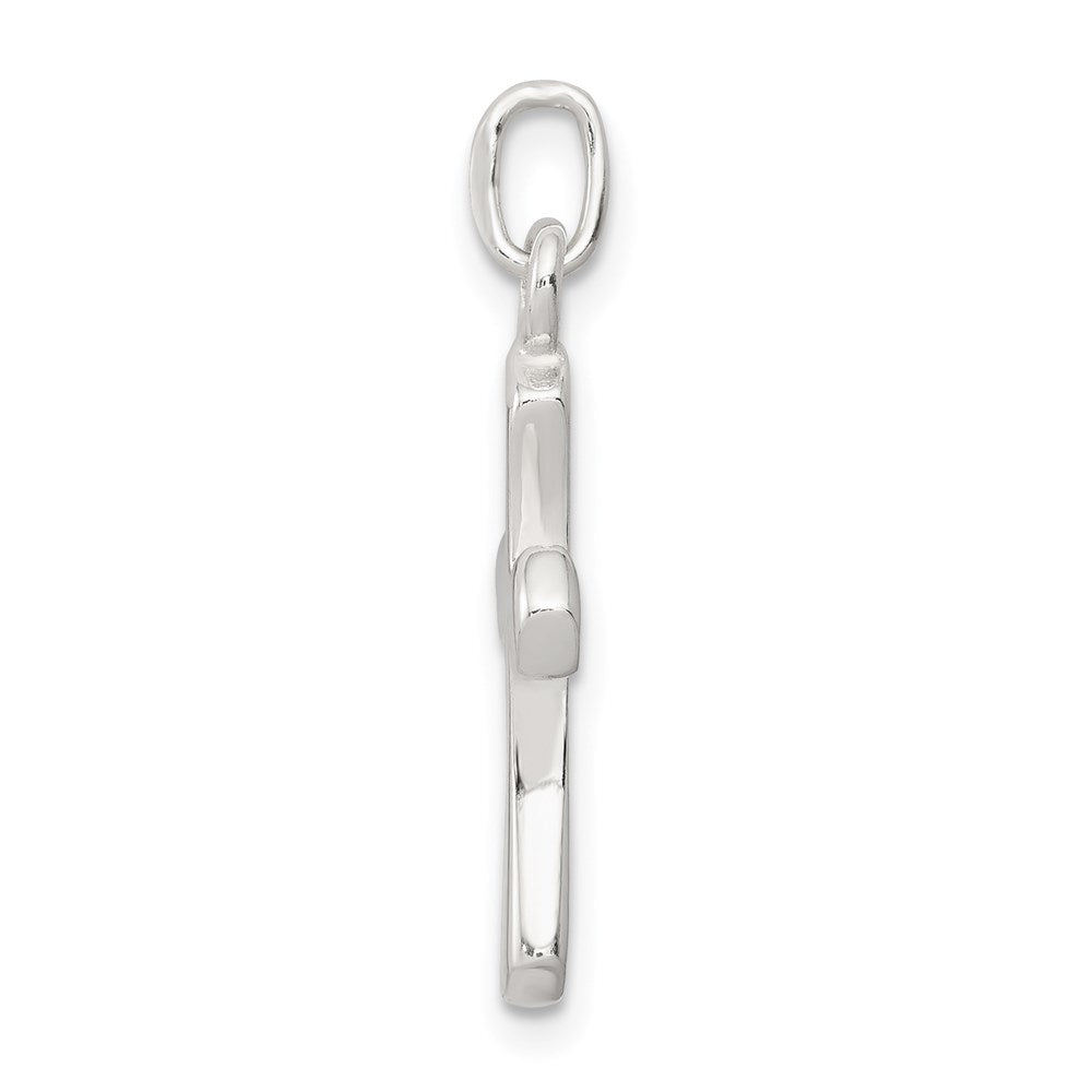 Sterlingsilber Passion Kreuz Charm