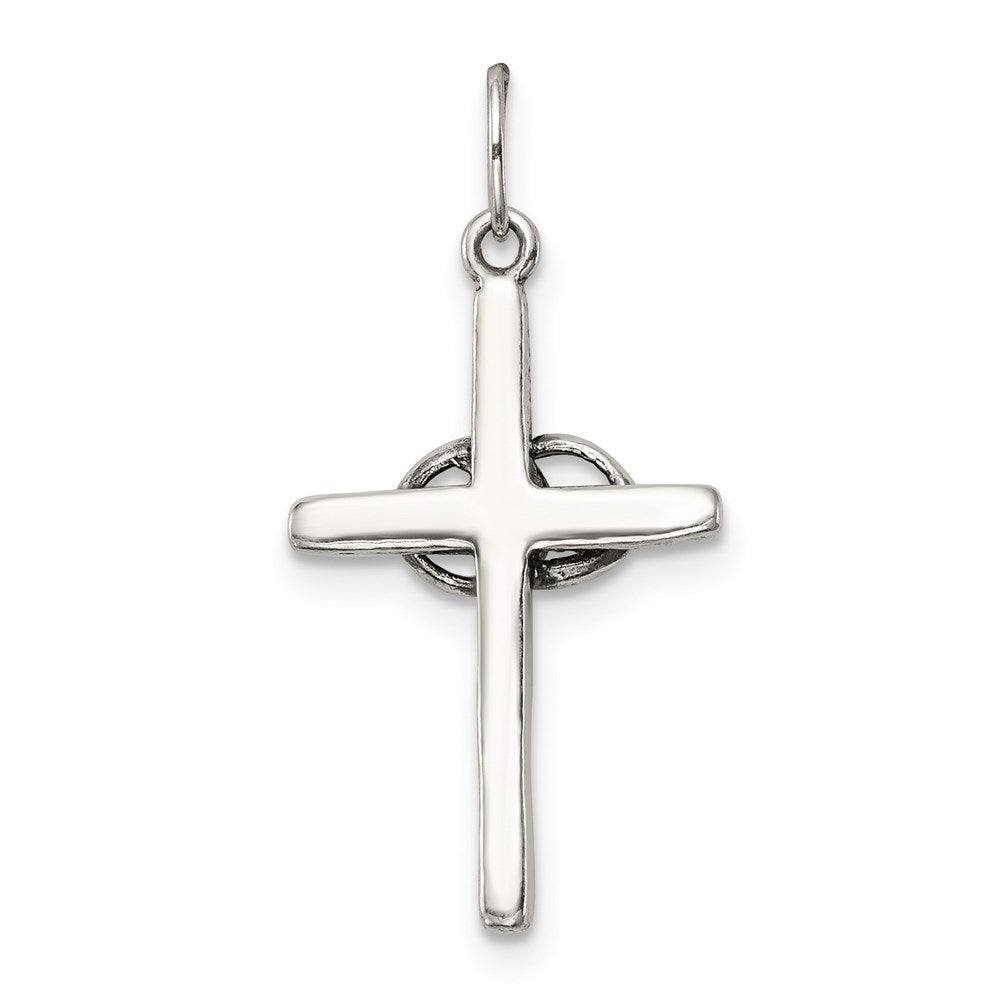 Sterlingsilber Antikisiert Hochzeit Kreuz Charm