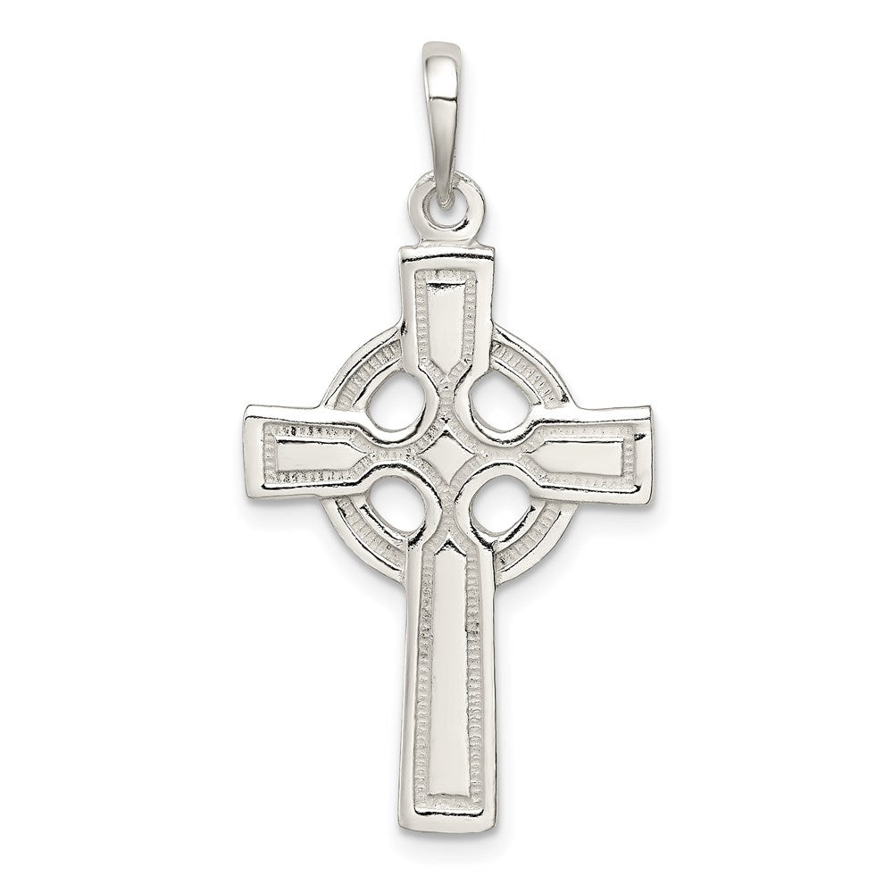 Sterlingsilber Poliert Kreuz Anhänger