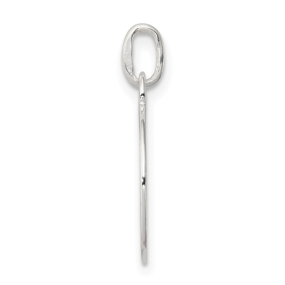 Sterlingsilber Kreis mit Taube Charm