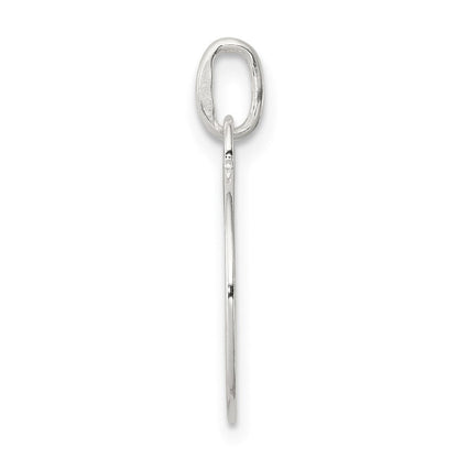 Sterlingsilber Kreis mit Taube Charm