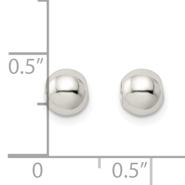 Sterlingsilber Poliert Zwei Stück Perle Set