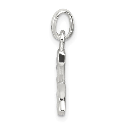 Sterlingsilber Weiß Zirkonia Buchstabe G Initiale Anhänger
