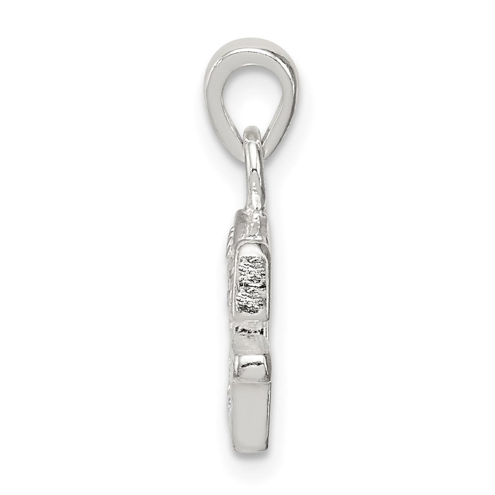 Sterlingsilber Zirkonia Buchstabe G Initiale Anhänger