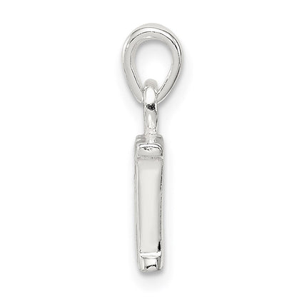 Sterlingsilber Zirkonia Buchstabe M Initiale Anhänger