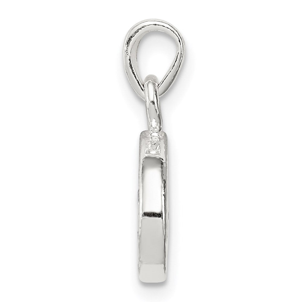 Sterlingsilber Zirkonia Buchstabe O Initiale Anhänger