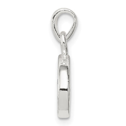 Sterlingsilber Zirkonia Buchstabe O Initiale Anhänger