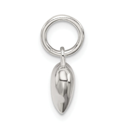 Sterlingsilber Puff Herz Charm