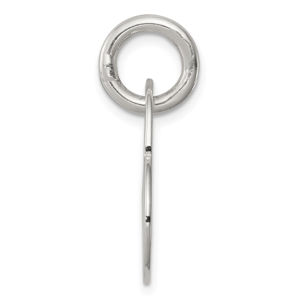Sterlingsilber Herz mit Ausgeschnitten Charm