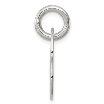 Sterlingsilber Herz mit Ausgeschnitten Charm