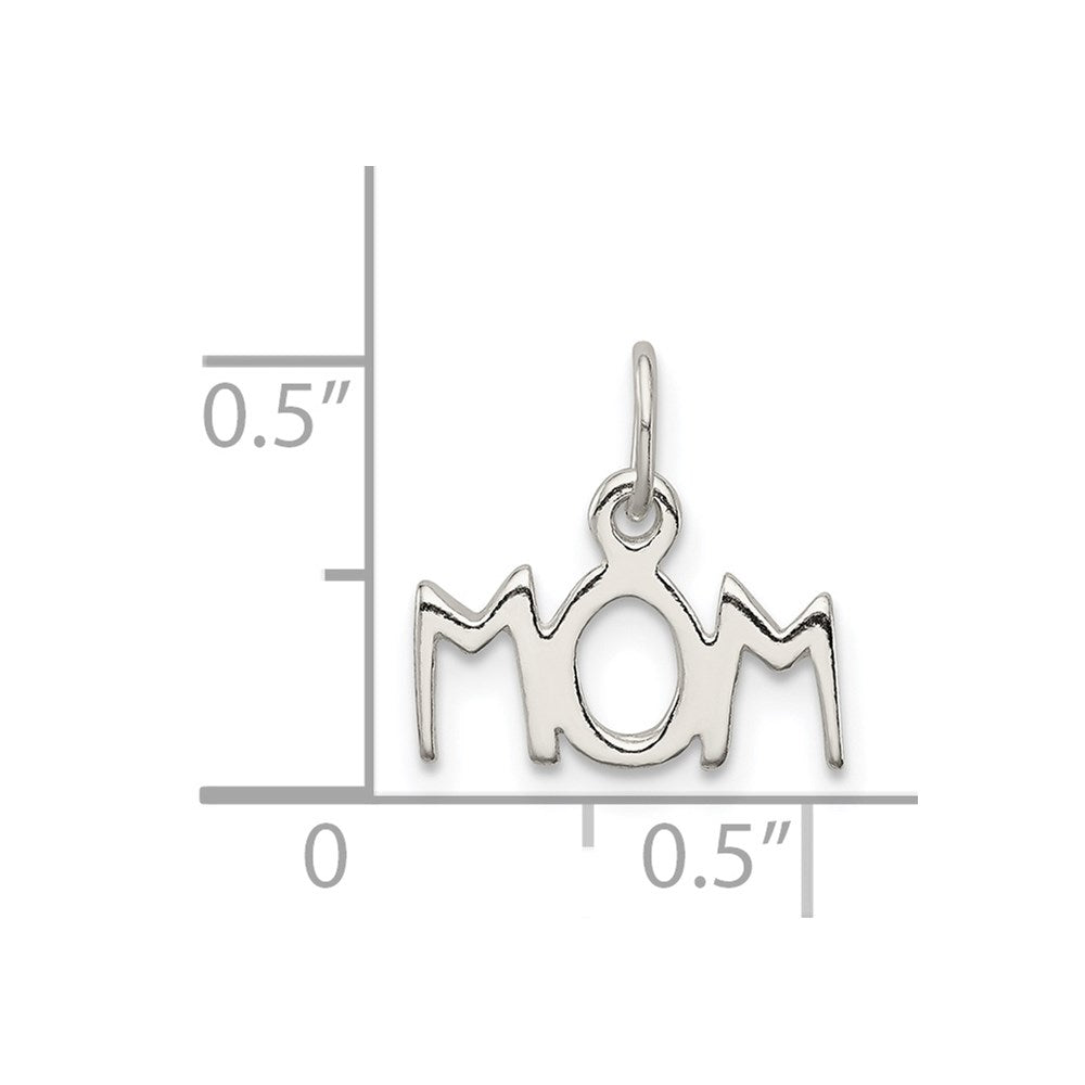 Sterlingsilber Poliert Mama Charm